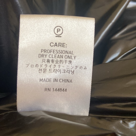 Sandy Liang Metallic Floral Organza Tulle Down Puffer - Picture 5 of 13